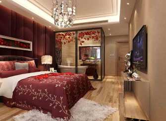 新古典风格浪漫柔美卧室装修案例