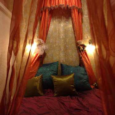 浪漫风情中式卧室装修案例