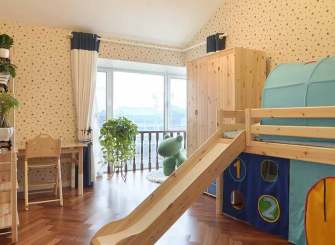 精致新古典主义元素儿童房创意设计