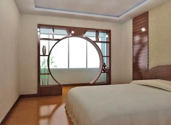 简约中式古典卧室设计欣赏
