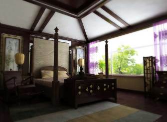 中式古朴卧室装潢案例精选