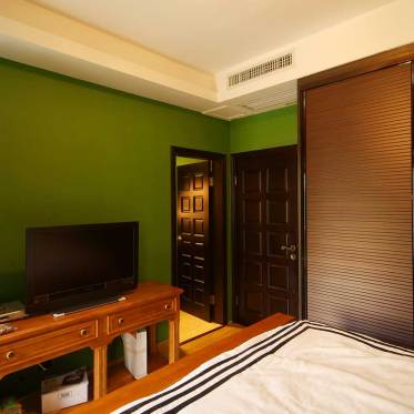 2016质朴东南亚元素卧室装...