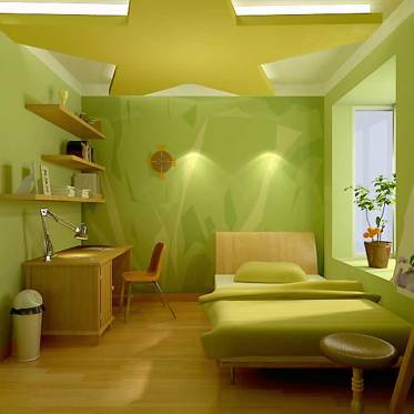 现代简洁舒适卧室装修案例