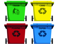 垃圾箱图片
