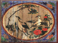 彩画壁画图片
