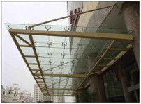 玻璃雨棚图片