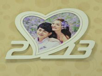 婚纱相框图片