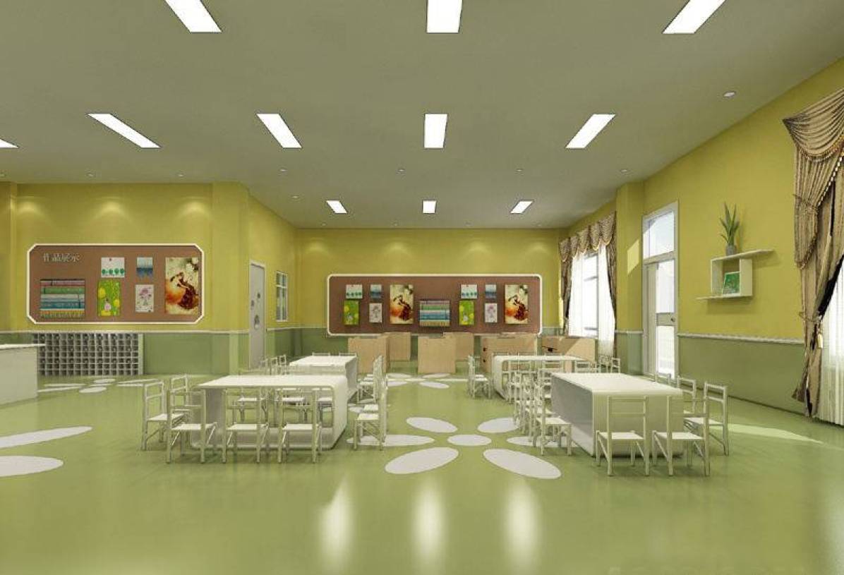 现代风格幼儿园教室布置效果图-现代风格椅凳图片
