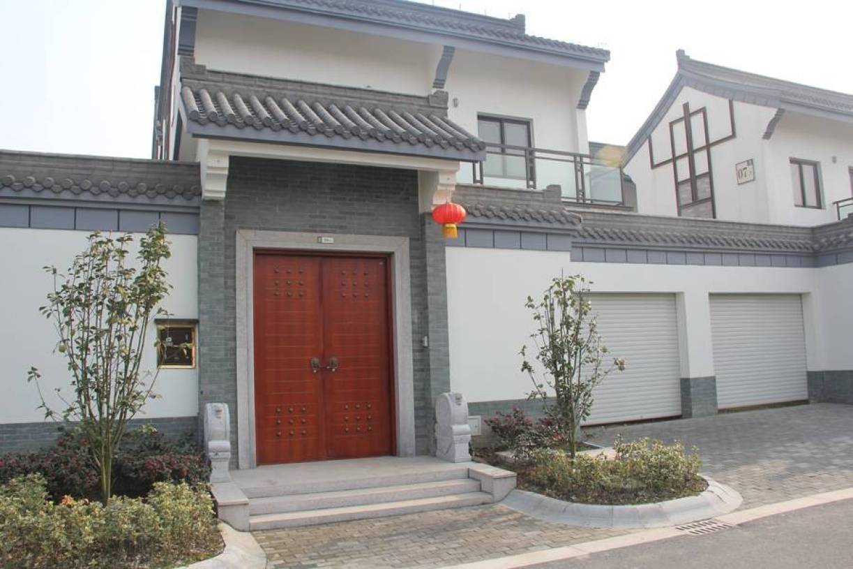 中式风格别墅门装修图片