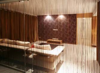 130m²两室一厅简约中式风格客厅装修图片,简约中式电视柜图片