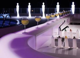 现代风格酒吧吧台装修效果图