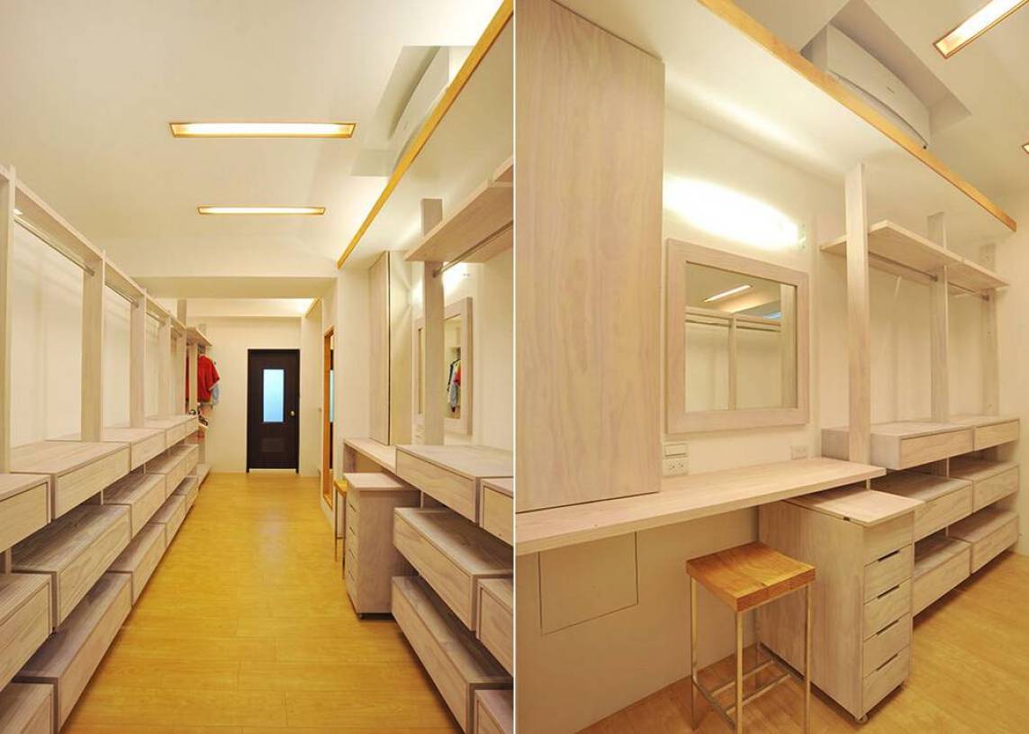 日式更衣室，小仙女标配的变美空间 - 爱丨家淘小铺设计效果图 - 每平每屋·设计家