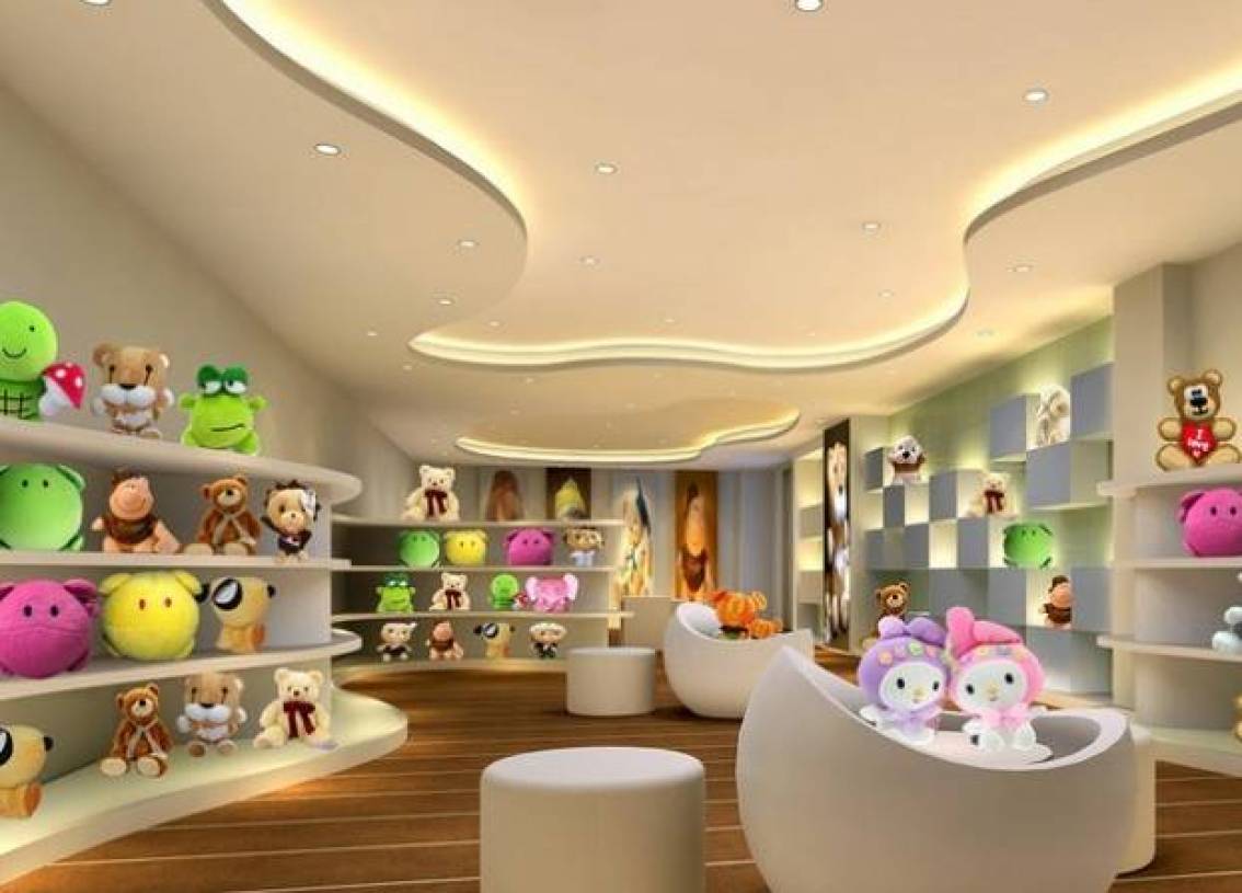 儿童玩具店3D效果图_土巴兔装修效果图