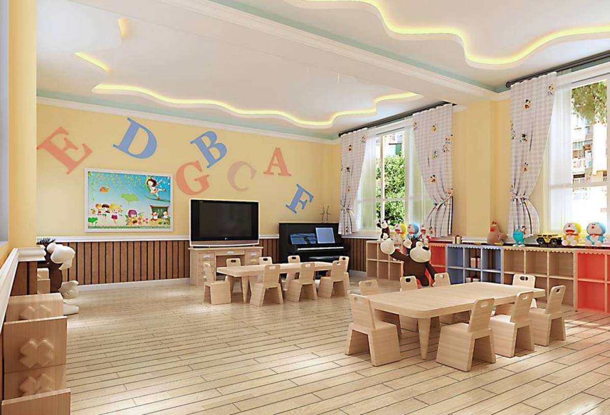 幼儿园教室|空间|家装设计|zmb12 - 原创作品 - 站酷 (ZCOOL)