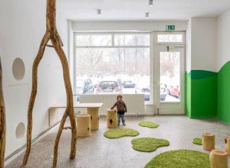 现代风格幼儿园教室创意布置图片-现代风格灯具图片