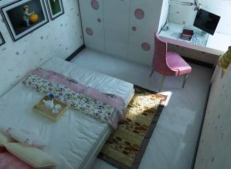 120㎡现代风格卧室背景墙装修效果图-现代风格床图片