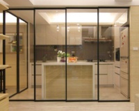 巧用厨房玻璃隔断  打造舒适家居环境 
