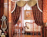 让居室更加雍容华贵 首选欧式风格窗帘！