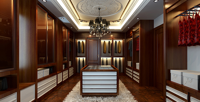 衣帽间装修要点 五个地方需注意