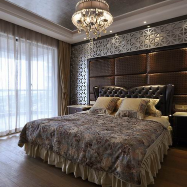 原木欧式贵族卧室设计