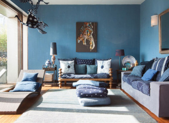 混搭风格新古典沙发90平米小户型简约客厅设计