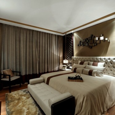 中式风格卧室装潢设计