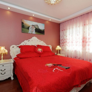 欧式风格浪漫卧室装潢设计