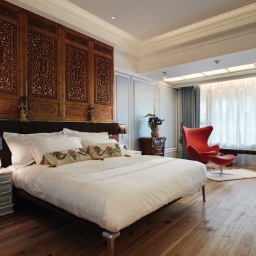 雅致中式古典风格卧室美图...