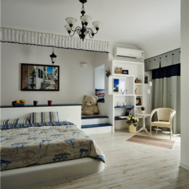 地中海休闲卧室装修设计图
