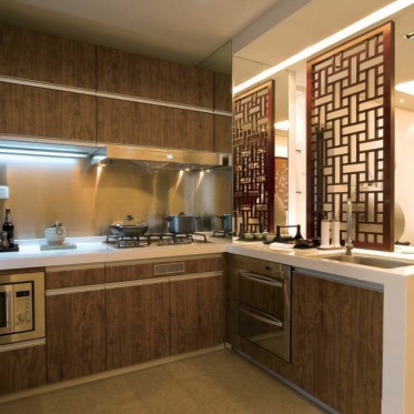 中式风格厨房橱柜设计