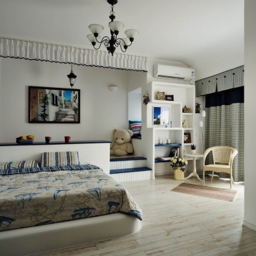 2016地中海风格卧室装修设...
