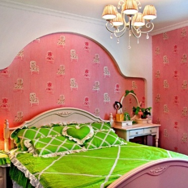 地中海风格粉色卧室美图