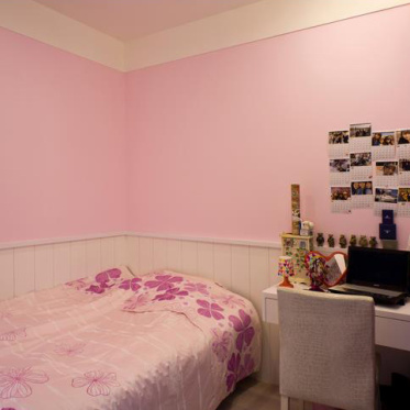 粉色混搭儿童房装修效果图