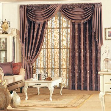古典华丽欧式风格窗帘装饰...