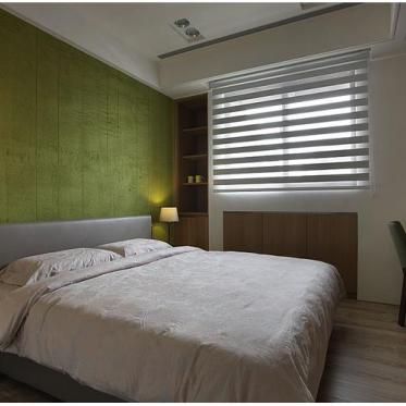 现代精致创意绿色卧室图片