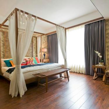 东南亚温馨雅致卧室设计图