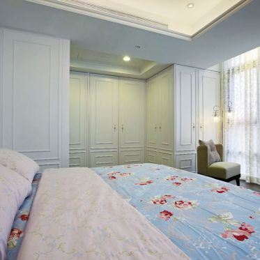 2016白色浪漫新古典卧室装...