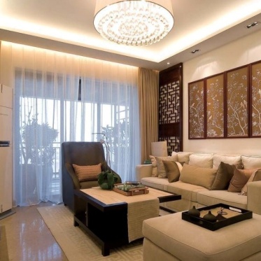 中式风格客厅设计图欣赏