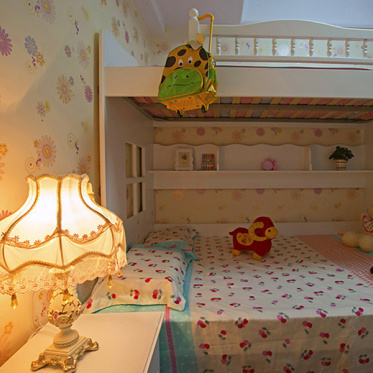简欧温馨儿童房设计