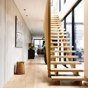 日系木质楼梯设计