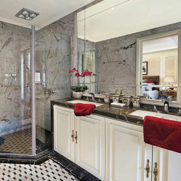 欧式大理石浴室柜设计