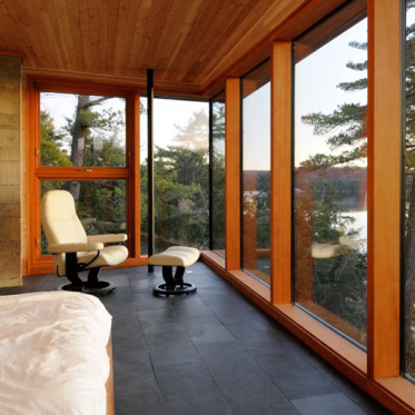 美式木质窗户实景