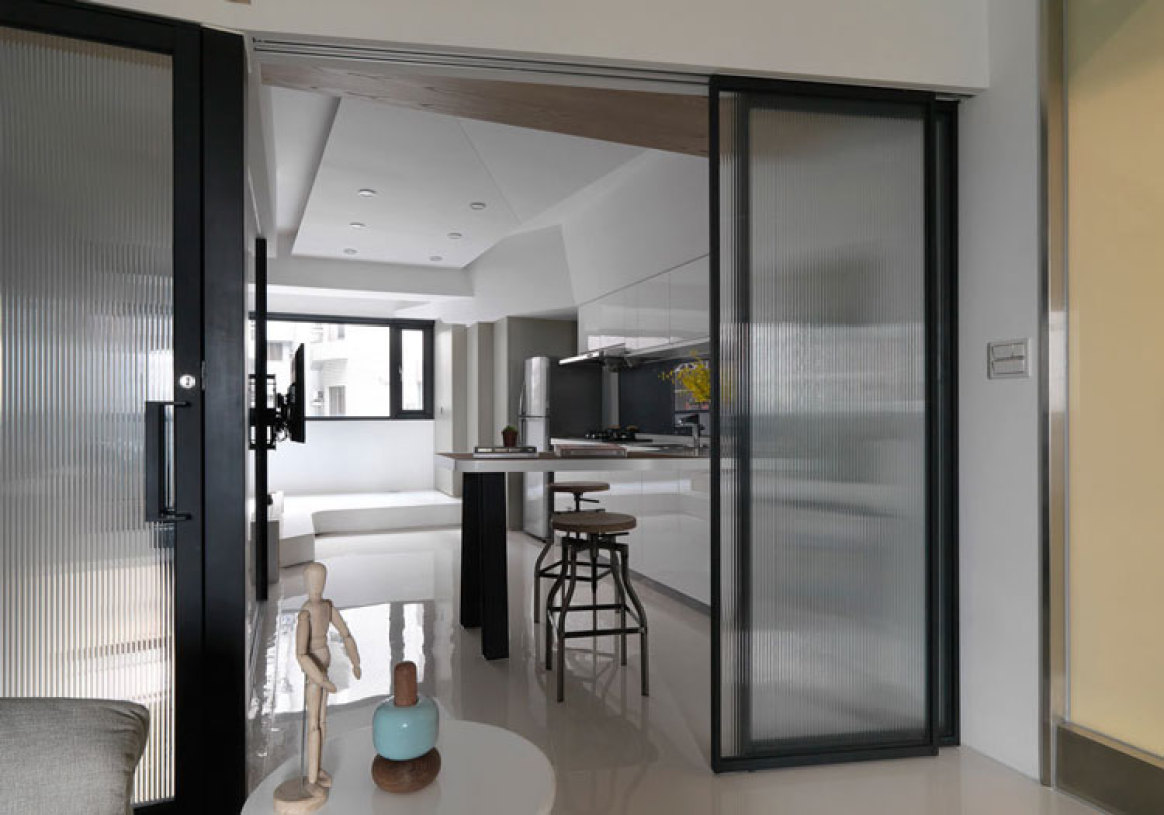 你家厨房会选择怎样的厨房门？推拉门、平开门还是折叠门？