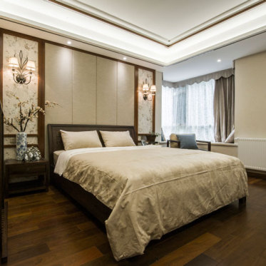 中式复古卧室设计