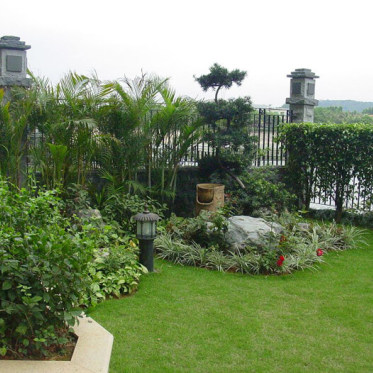 现代别墅花园欣赏