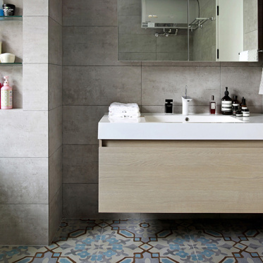 现代简单浴室柜设计