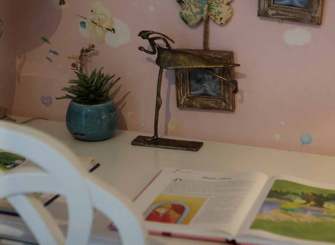 粉色浪漫田园风格装饰物展示