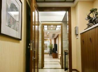 大气婉约新古典风格过道布置
