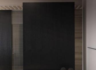 深沉大气简约风玄关设计展示