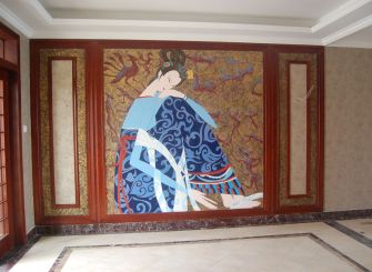 墙体彩绘图片